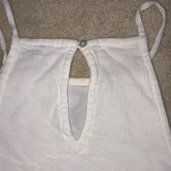 Blue and white crotchet tank - Picture 6 of 6